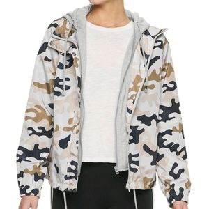 J2 Layered Look Windbreaker Jacket